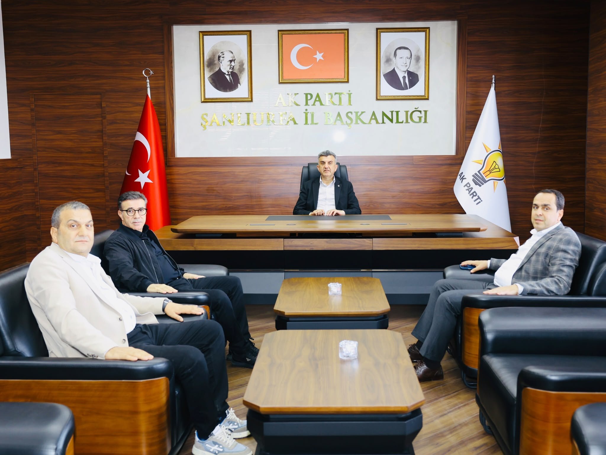 AK PARTİ ŞANLIURFA İL BAŞKANLIĞINI ZİYARET