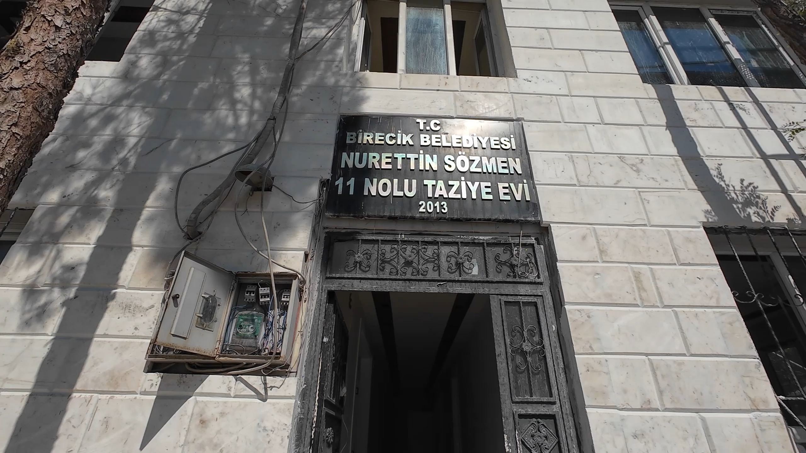 11 No'lu Taziye Evi restorasyon çalışmalarını